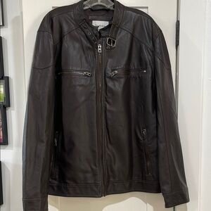 Men's Black Leather Jacket